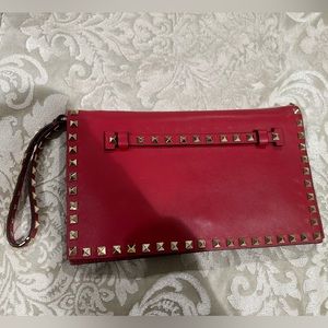 Valentino Rock-stud Clutch